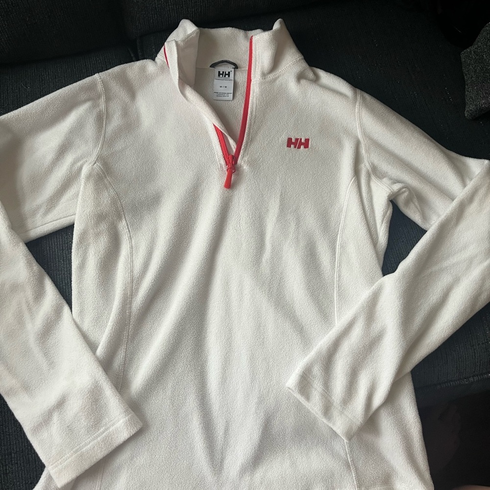 Helly Hansen Women's white Sweater with pink Accents